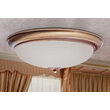 Plafoniera clasica patinata 3xE27/60W, Empire DL 7-087/3/47 PATINA/OPAL-MATT Orion
